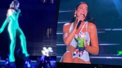 Del 'rechazo' al amor, la cantante pateó un peluche, pero explicó que fue por seguridad