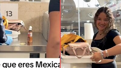 En redes sociales compartieron un video en el que se le hizo pruebas de narcóticos