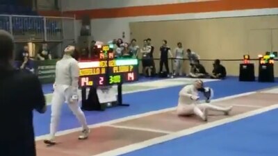 La mexicana Natalia Botello (izquierda) celebra la victoria ante la mexicana Paola Pliego