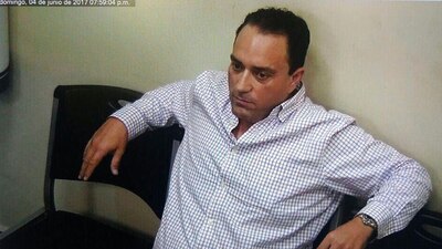 Roberto Borge fue detenido a punto de abordar un avión con destino a París, Francia