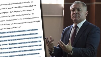 Fue declarado culpable por narcotráfico de forma unánime el año pasado