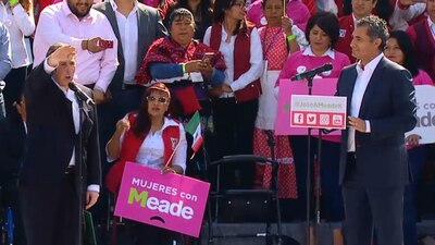 El político se convirtió oficialmente en candidato del PRI a la Presidencia