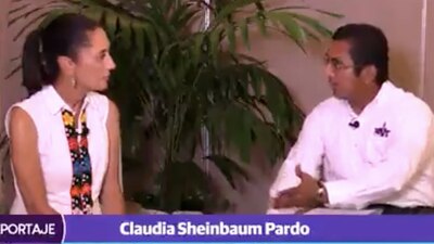Sheinbaum se mostró incómoda con las preguntas sobre sus anuncios