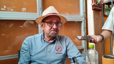 El dirigente de la Liga de Comunidades Agrarias y Sindicatos Campesinos, Evencio Romero Sotelo