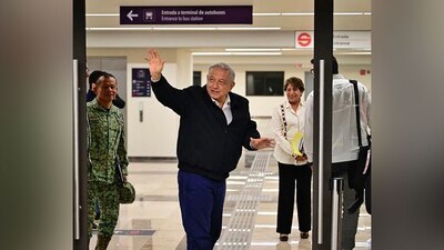 El Presidente y la gobernadora hicieron un recorrido de supervisión