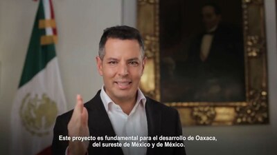 El gobernador priista pidió a los mexicanos votar a favor de un desarrollo en Oaxaca