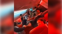 VIDEO: Pelea campal en vuelo a Manchester obliga a un aterrizaje de emergencia en Bruselas