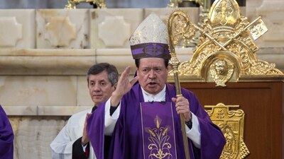 Norberto Rivera es el actual Arzobispo Primado de México