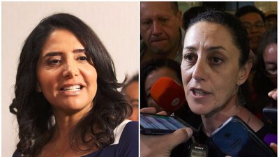 Alejandra Barrales del PRD y Claudia Sheinbaum de Morena se encuentran empatadas en la intención del voto en la CDMX