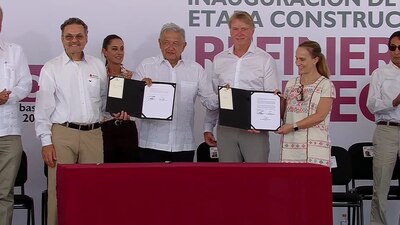 La coquizadora de Salina Cruz en Oaxaca es otro de los proyectos de Pemex