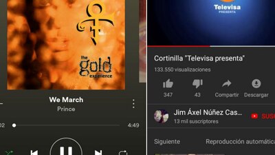 Un tuitero publicó lo que encontró con una canción de Prince y la cortinilla de Televisa