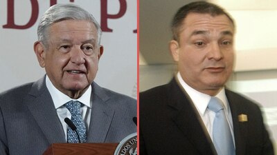 AMLO aseguró que los medios no hablan de García Luna