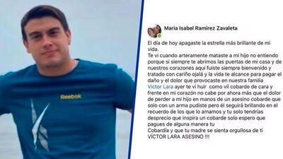 La madre de Fidel ha relatado en redes sociales y en medios locales los hechos