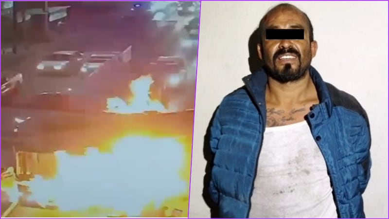 VIDEO: Hombre prende fuego a transporte repleto de mujeres en el Edomex; ya fue capturado