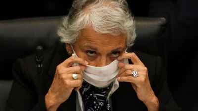 "Nos levantamos más cuando sufrimos más violencias", dijo la secretaria de Gobernación al comparecer en el Senado