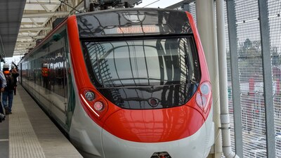 Los trenes se encuentran realizando pruebas con y sin peso