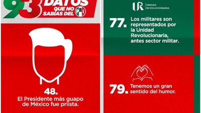 El partido también resaltó que su signo zodiacal es Piscis y que no se 'juntan' con quienes lastiman a México