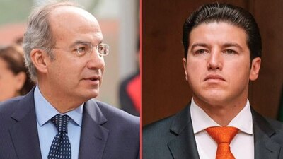El expresidente de México. lanzó en contra del gobernador de NL