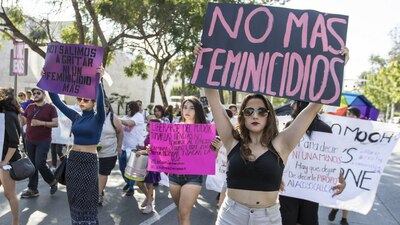 Entre 2013 y 2015 se registraron un promedio de siete homicidios de mujeres por día