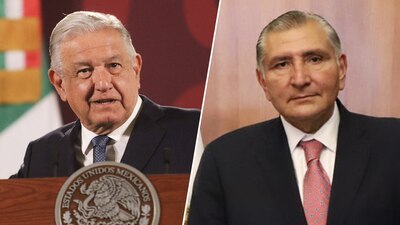 AMLO respondió a los cuestionamientos sobre la gira del titular de la Segob en Coahuila.