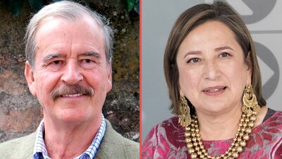 El expresidente emitió un mensaje en favor de la aspirante panista