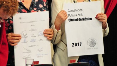 El texto fue entregado el 31 de enero y promulgado el 5 de febrero