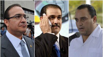 Duarte, Padrés y Borge son acusados de desfalcar los estados que gobernaron