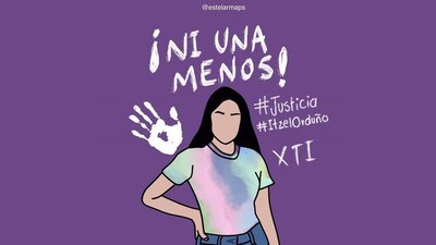 Decenas de personas salieron a las calles del municipio de El Fuerte para protestar por el feminicidio de Itzel