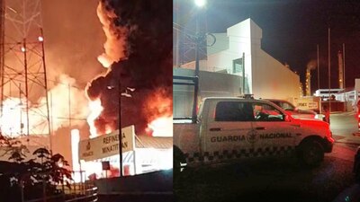 El incendio fue atendido por Protección Civil estatal y la Guardia Nacional