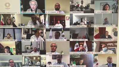 Reunión virtual entre gobernadores y los titulares de algunas de las secretarías del gabinete federal