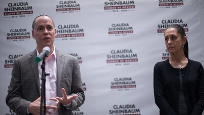 El próximo titular de la agencia y la jefa de Gobierno electa de la CDMX