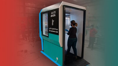 Los módulos desinfectantes se están fabricando en Dubái