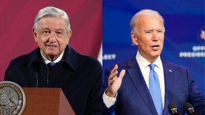 El presidente mexicano tuvo una llamada telefónica con el presidente electo de EU
