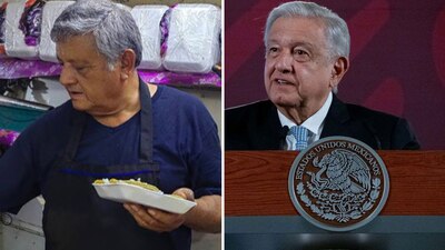 En redes sociales se hizo viral un hombre muy parecido al Presidente