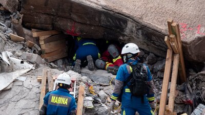 El alcalde volvió a pedir a los y las habitantes de la zona que evacúen sus viviendas