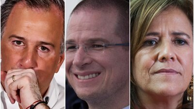 Meade y Zavala van en tercer y cuarto lugar en las encuestas, respectivamente; mientras que Anaya va en segundo
