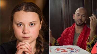 Thunberg ironizó sobre la causa de su detención y las cajas de pizza