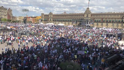 El mandatario se encontrará con sus simpatizantes después de dos años sin concentraciones públicas