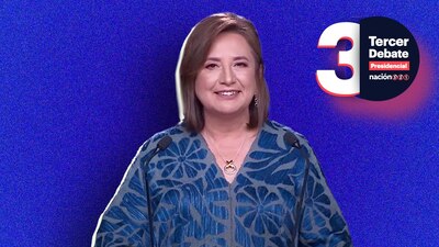 La candidata indicó que ahora la esperanza ya cambió de manos