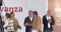 ¿Hay conflicto? Ricardo y David Monreal se ignoran durante evento de Sheinbaum en Zacatecas