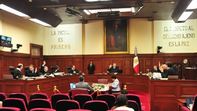 Los ministros de la Corte aseguraron que la reforma no violaba la independencia del máximo órgano electoral