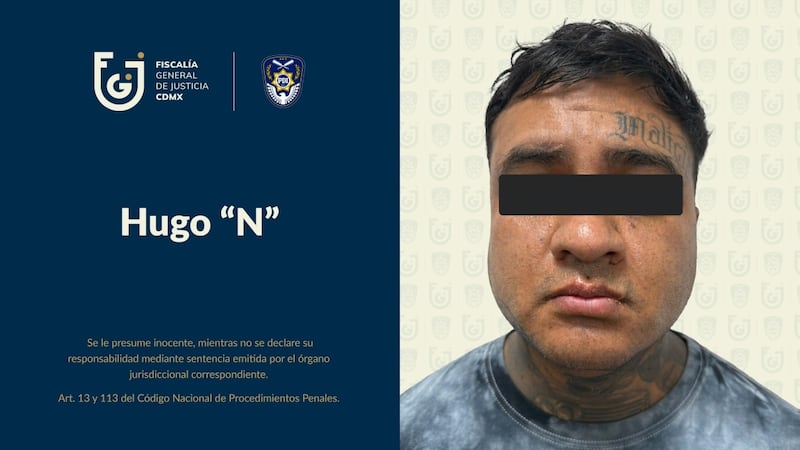 Detienen a Hugo ‘N’, presunto feminicida de Cielo Beanjy, estudiante de la UAM