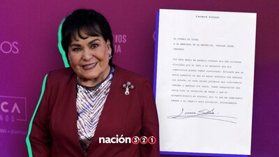 La actriz mandó una misiva al pueblo chino