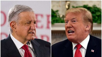 AMLO andaba de gira por Chiapas mientras Trump quería hablar con él