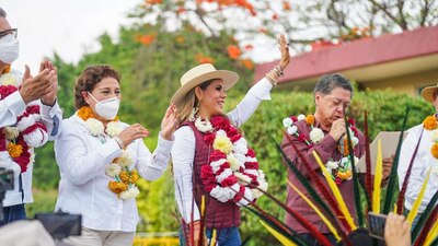 Evelyn Salgado cierra sus mitines de campaña 'covereando' a Selena