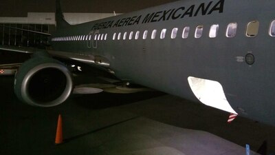 Está programado que el vuelo salga aproximadamente a las 08:00 horas