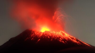 Actualmente el nivel de alerta volcánica del 'Popo' se mantiene en amarillo fase 3