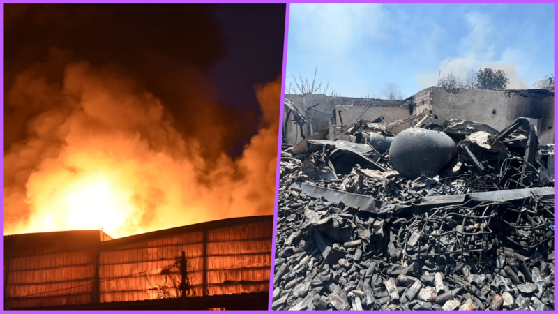 FOTOS: Incendio en Tlaquepaque deja 2 muertos y 18 heridos