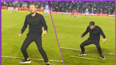 El director técnico del Cruz Azul será sancionado por su particular forma de celebrar