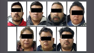 Las siete personas fueron vinculadas a proceso y será un juez quien determine su situación jurídica